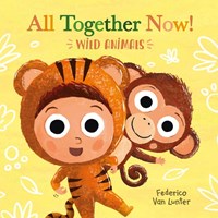 Clavis livre illustré animaux sauvages livre cartonné tout-petits 1 an+