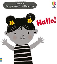 Usborne Baby's zwart-witboekje - Hallo!