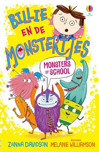 Usborne kinderboek Billie en de monstertjes op school 5+ leesplezier