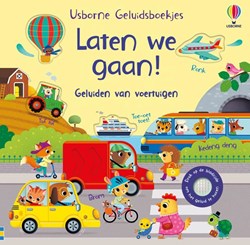 Usborne livre sonore livre interactif pour enfants Laten we gaan véhicules