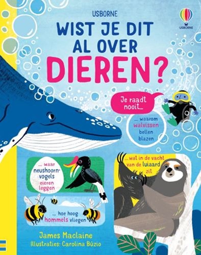 Usborne dieren weetjes kinderboek - Informatief boek voor kinderen 6+