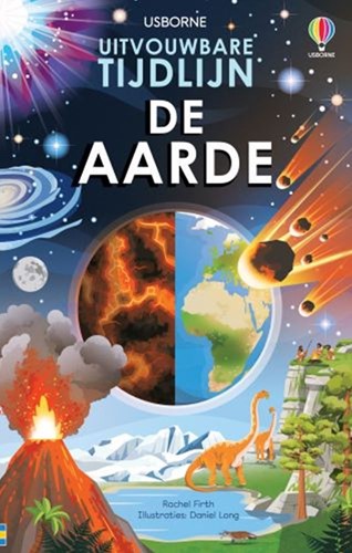 Usborne De aarde. uitklapboek karton. 7+