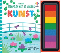 Usborne creatief speelgoed stempelen met je vingers kunstboek