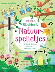 Usborne livre effaçable jeux nature livre interactif pour enfants
