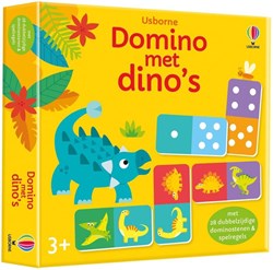 Usborne jeu de dominos avec dinosaures - jouet éducatif pour enfants
