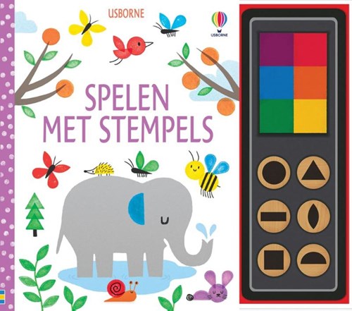 Usborne creatief speelgoed Spelen met stempels voor kinderen 4+