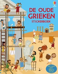 Usborne livre d'autocollants Grèce antique - jouet éducatif et autocollants
