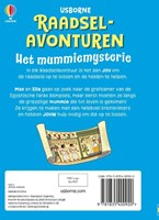 NL - Usborne livre d'histoires mystère de la momie aventure énigme 6+ livre enfant-2