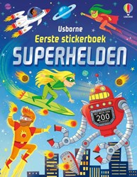 NL - Usborne stickerboek Superhelden voor kinderen vanaf 3 jaar