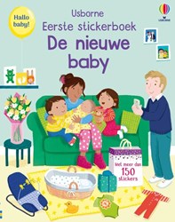 Usborne livre de stickers bébé - Mon premier livre de stickers Le nouveau bébé