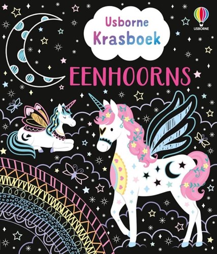 Usborne art à gratter licornes - livre d'activités créatives pour enfants