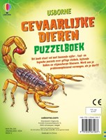 Usborne livre de puzzles animaux dangereux - livre éducatif pour enfants-2