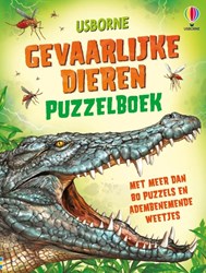 Usborne livre de puzzles animaux dangereux - livre éducatif pour enfants