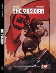 Asmodee jeu Graphic Novel The Obsidian livre d'aventure jouet