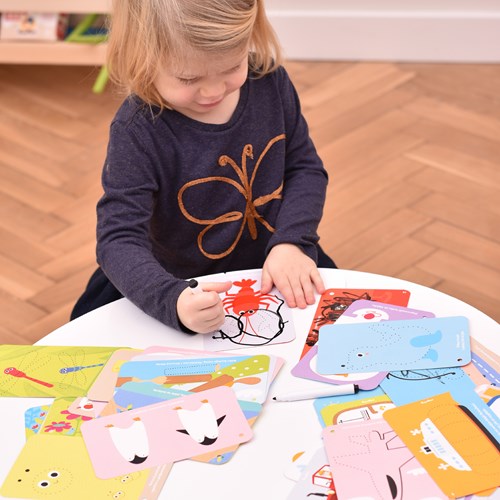 Banana Panda Laten we dieren tekenen en wissen 3+-3