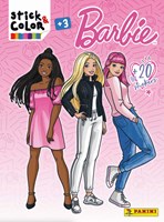 Barbie stickerboek kleurplezier met 20 stickers voor kinderen