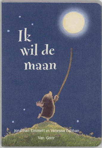 Van Goor livre pour enfants Je veux la lune livre cartonné 3+ espace