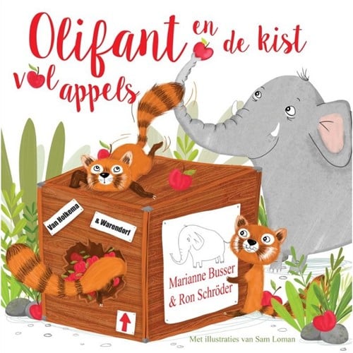 Le livre de l'Union L'éléphant et le coffre plein de pommes. 4+