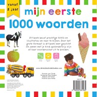Unieboek kinderboek eerste 1000 woorden leren peuters 2+ educatief-2