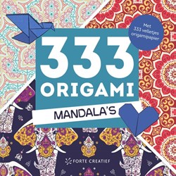 Unieboek Livre d'origami mandala avec 333 feuilles à plier
