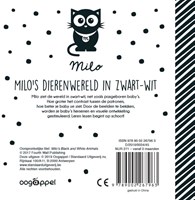 Oogappel livre bébé animaux noir-blanc monde de Milo stimulation visuelle-2