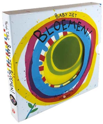 Oogappel babyboek bloemen - interactief kijkboek voor baby's-2