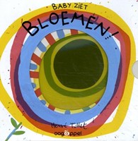 Oogappel babyboek bloemen - interactief kijkboek voor baby's