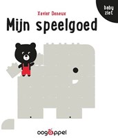 Oogappel kartonboek speelgoed voor peuters en baby's 1+ jaar