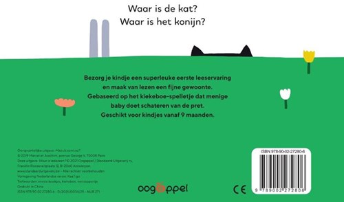 Oogappel livre d’images Où est tout le monde ? livre cartonné bébé 1+-2