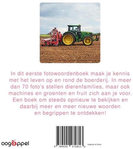 Oogappel fotoboek boerderij - Mijn eerste fotoboek voor kinderen 1+-2