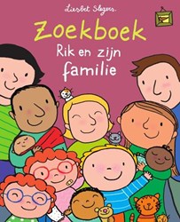 WPG Livre de recherche livre de famille Rik et sa famille tout-petits 2+ plaisir de chercher