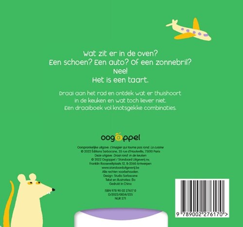 Oogappel livre cuisine interactif Tourne pour tout-petits 1+ an-2