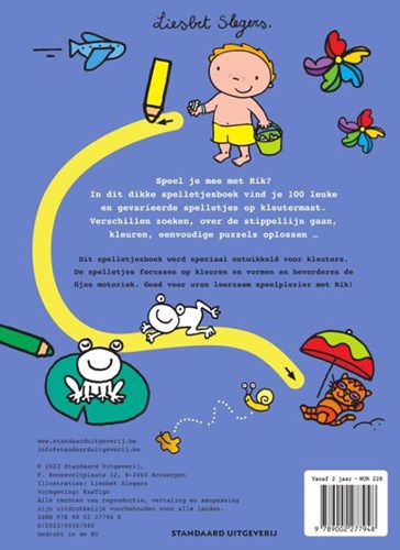 WPG Uitgevers livre de jeux Rik 100 jeux pour enfants dès 4 ans-2
