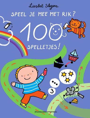 WPG Uitgevers livre de jeux Rik 100 jeux pour enfants dès 4 ans