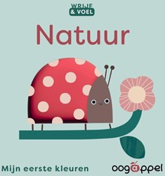 Oogappel livre à toucher nature - livre bébé interactif avec couleurs et textures