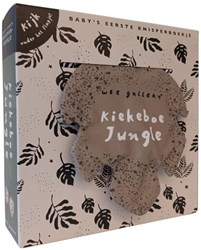 Oogappel livre bébé en tissu jungle livre à volets interactif