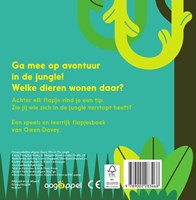 Oogappel livre à rabats aventure dans la jungle - Qui est-ce ? Dans la jungle-2