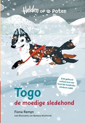 Kluitman livre d'histoires Togo le chien de traîneau courageux pour enfants 7+