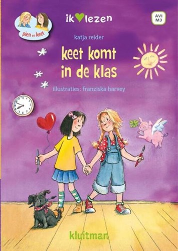 Kluitman AVI-M3 livre pour enfants Keet arrive en classe apprendre à lire