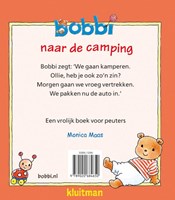 Kluitman Bobbi camping prentenboek peuters kamperen vakantie 2+-2
