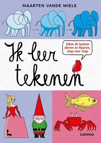 Livre de dessin Terra Lannoo J'apprends à dessiner étape par étape pour enfants