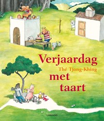 Terra Lannoo livre pour enfants Anniversaire avec gâteau album illustré livre-jeu