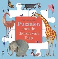 Volt livre-puzzle animaux - Livre bébé Fiep Westendorp avec puzzles d'animaux