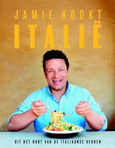 De Fontein livre de recettes Jamie Oliver recettes italiennes relié