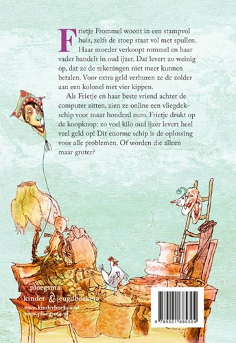 Ploegsma kinderboek Frietje Frommel grappig verhaal 9+ leesplezier-2