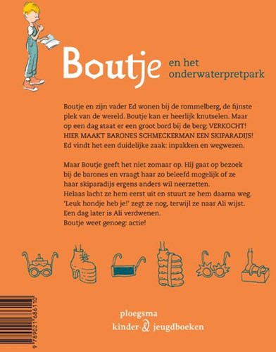Ploegsma kinderboek avontuur Boutje en het onderwaterpretpark 7+-2