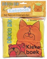 Gottmer knisperboek Dikkie Dik Kiekeboek babyboekje stoffen-2