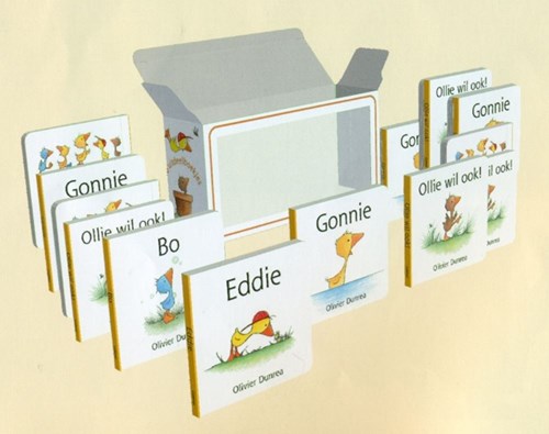 Gottmer uitdeelboekjes Gonnie en vriendjes 4x4 kartonboekjes cadeau