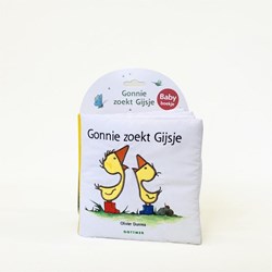 Gottmer stoffen babyboekje Gonnie zoekt Gijsje 1+ babyboekje