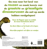 Gottmer livre de dinosaures avec grandes pages dépliantes pour enfants-2